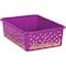 Teacher Created Resources Confetti Large Plastic Storage Bin
